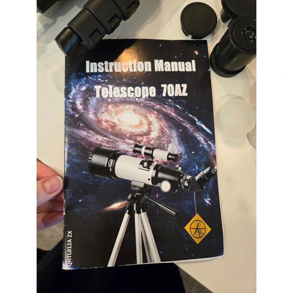 Oys Telescope 70AZ Refractor Kit with Tripod and Smartphone Adapter 70mm